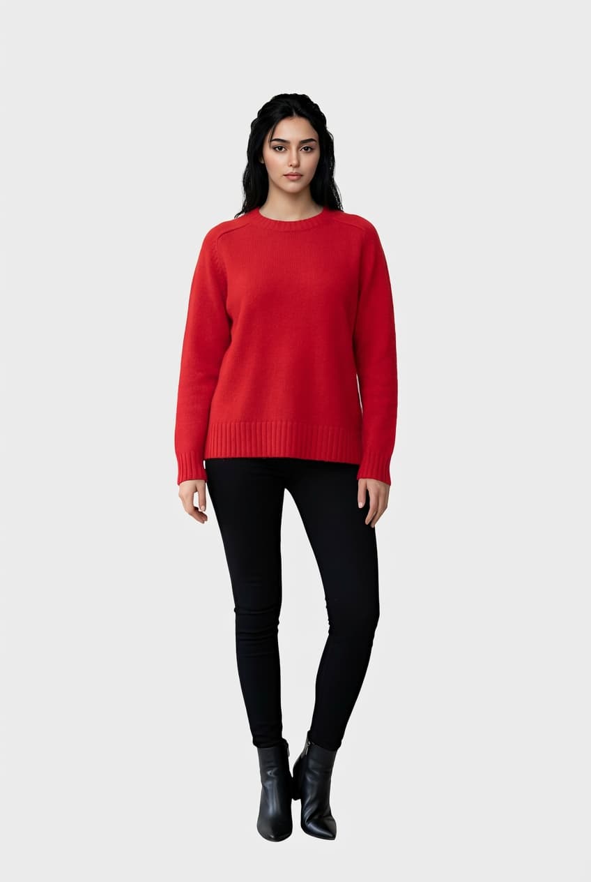classic cashmere sweater for women